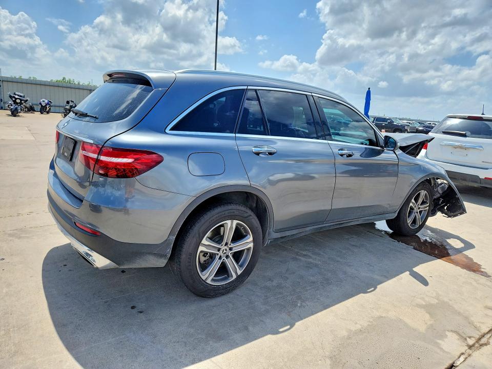 2019 Mercedes-benz Glc VIN WDC0G4JB9K1001058 COPART salvage auction — FRONT END, Tx - Salvage Vehicle Title, sold $175 on 2026-07-27 (photo 3)