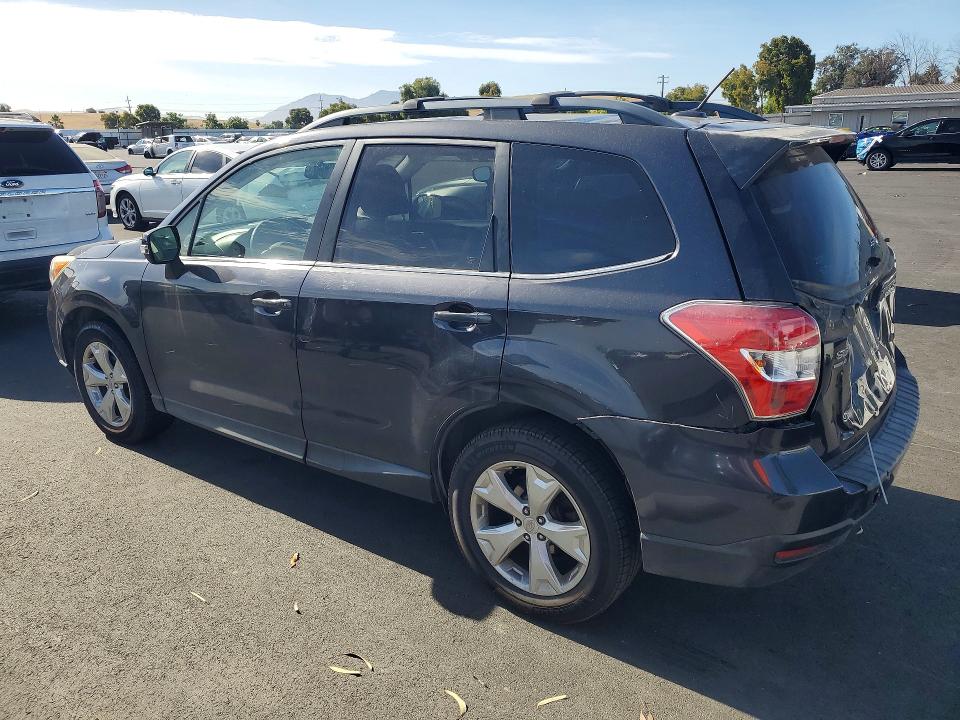 2014 Subaru Forester VIN JF2SJAPC3EH415948 COPART salvage auction — REAR END, Ca - Salvage Certificate, sold $2,200 on 2026-07-08 (photo 2)