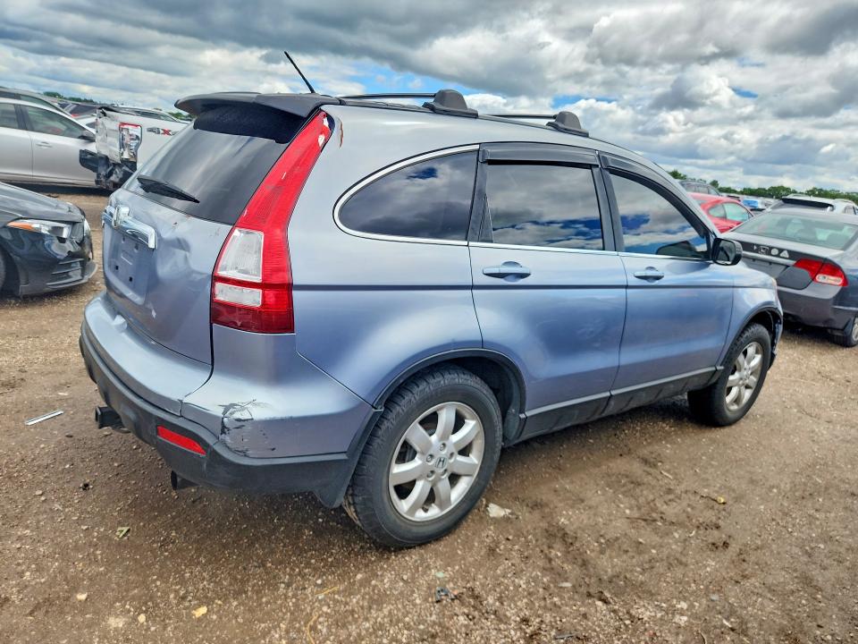 2007 Honda Cr-v VIN JHLRE48767C071491 COPART salvage auction — SIDE, Il - Salvage Certificate, sold $1,250 on 2026-07-28 (photo 3)