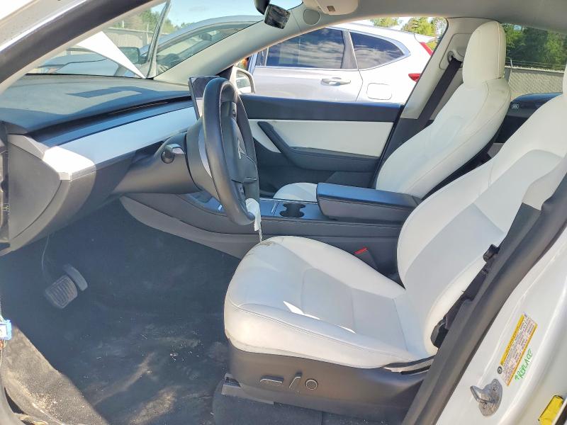 2021 Tesla Model y VIN 5YJYGAEE4MF189669 COPART salvage auction — SIDE, On - Permit No Brand - Unfit, sold $11,500 on 2026-07-09 (photo 7)