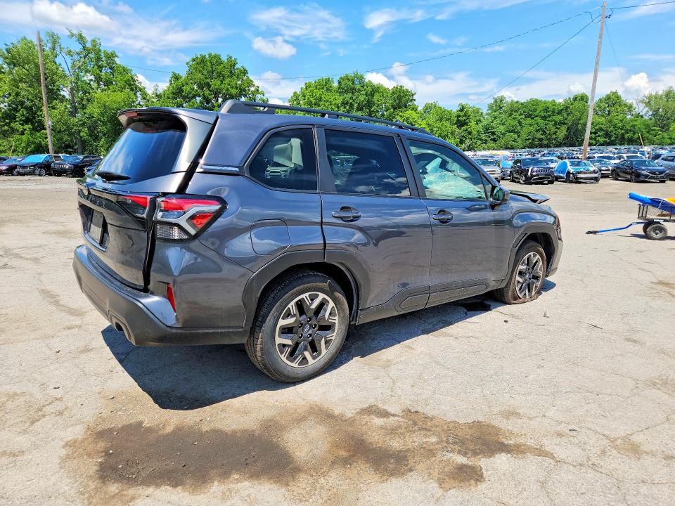 2025 Subaru Forester VIN JF2SLDDC8SH424124 COPART salvage auction — SIDE, Ny - Mv-907A Salvage Certificate, sold $450 on 2026-07-28 (photo 3)