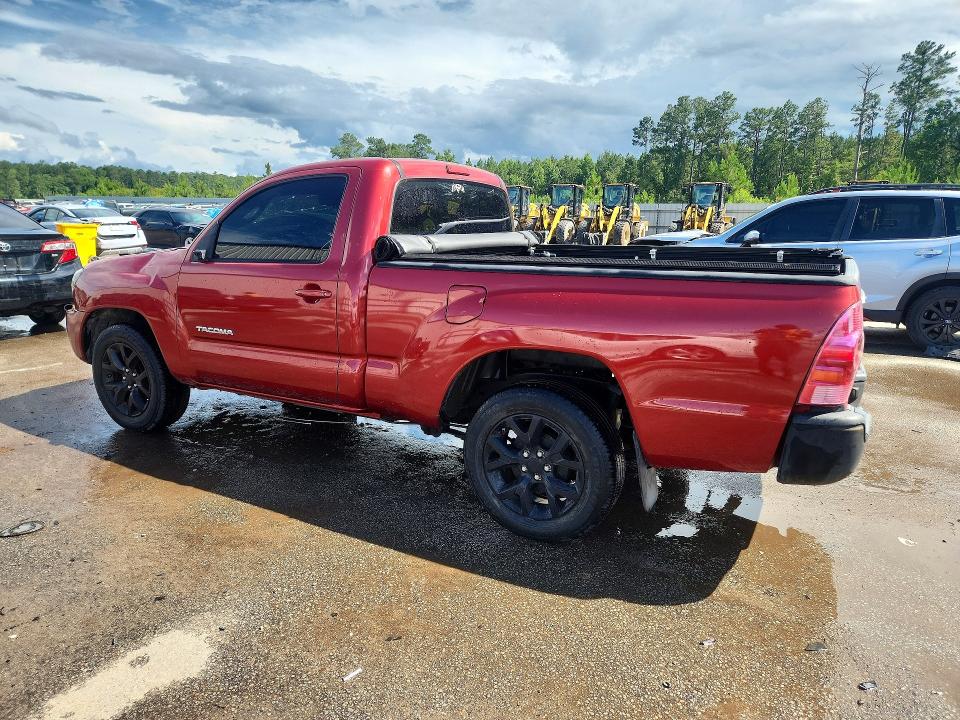 2006 Toyota Tacoma VIN 5TENX22N76Z165638 COPART salvage auction — FRONT END, Sc - Cert Of Title-Salvage, sold $3,250 on 2026-07-27 (photo 2)
