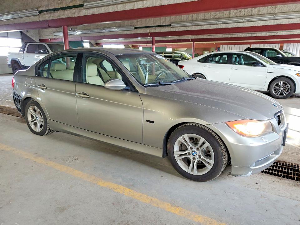2008 BMW 3er VIN WBAVC93538K042698 COPART salvage auction — REAR END, In - Cert Of Title-Salvage Title, sold $500 on 2026-07-06 (photo 4)