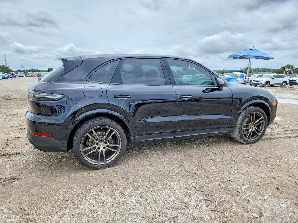 2019 Porsche Cayenne VIN WP1AB2AYXKDA61266 COPART salvage auction — WATER/FLOOD, FL - CERT OF TITLE-SLVG REBLD FLOOD, sold $16,800 on 2026-08-11 (photo 3)