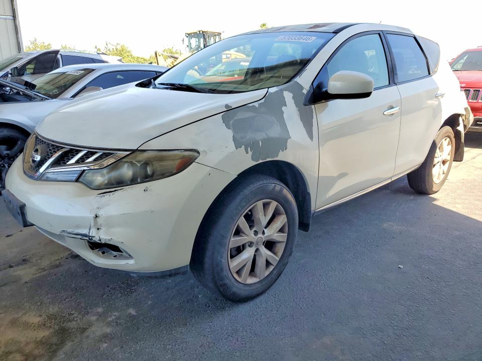 2013 Nissan Murano VIN JN8AZ1MU4DW209892 COPART salvage auction — REAR END, CA - SALVAGE CERTIFICATE, sold $525 on 2026-07-16 (photo 1)