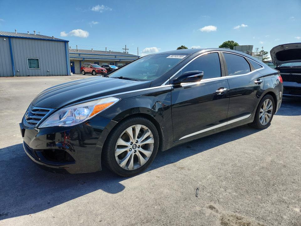 2013 Hyundai Azera VIN KMHFG4JG9DA257534 COPART salvage auction — FRONT END, Mt - Certificate Of Title, sold $525 on 2026-07-08 (photo 1)