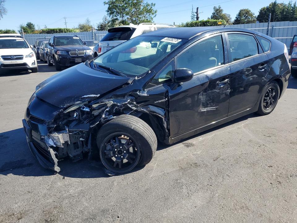 2013 Toyota Prius VIN JTDKN3DU9D1690727 COPART salvage auction — FRONT END, CA - SALVAGE CERTIFICATE, sold $525 on 2026-07-14 (photo 1)