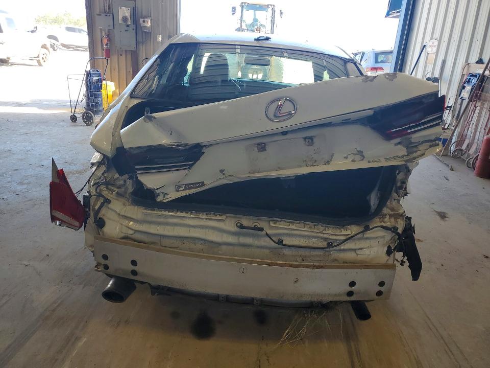2015 Lexus Is VIN JTHBF1D28F5080490 COPART salvage auction — ROLLOVER, Tx - Salvage Vehicle Title, sold $650 on 2026-07-10 (photo 6)