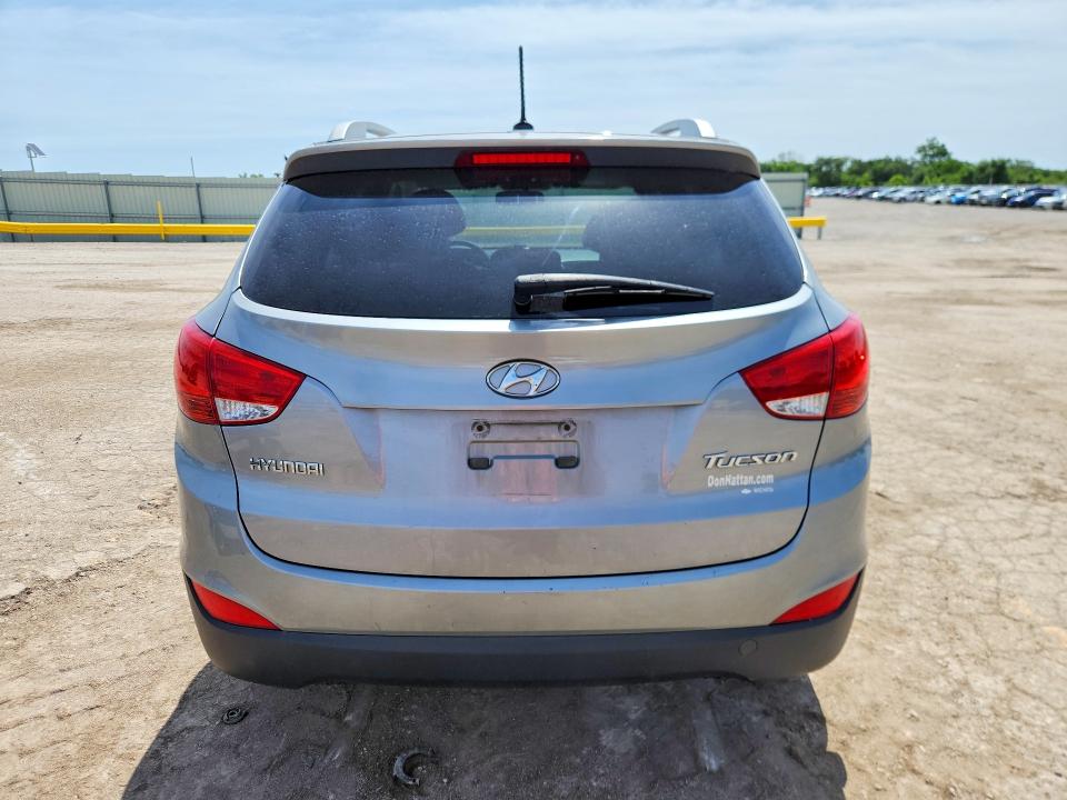 2013 Hyundai Tucson VIN KM8JU3AC5DU739250 COPART salvage auction — REAR END, Ks - Dealer Only Clean Title, sold $950 on 2026-07-06 (photo 6)