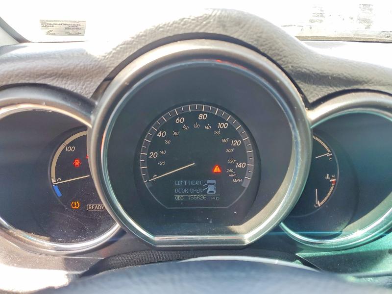 2007 Lexus Rx 400h VIN JTJHW31U872033666 COPART salvage auction — SIDE, VA - CERT OF TITLE - SALVAGE, sold $800 on 2026-07-15 (photo 9)