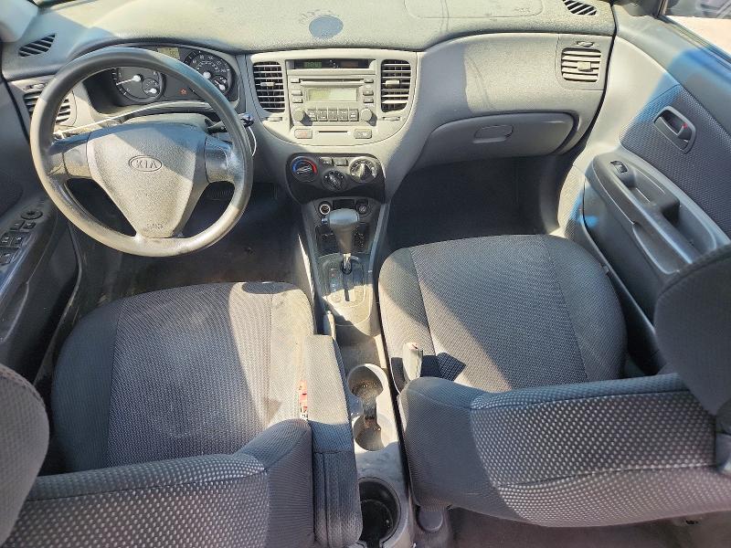 2006 Kia Rio VIN KNADE123666167059 COPART salvage auction — FRONT END, Ma - Cert Of Title-Reconstrctd Coll, sold $375 on 2026-07-08 (photo 8)