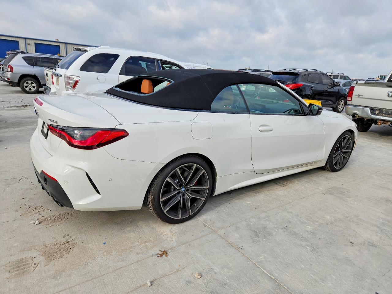 2023 BMW 4 Series VIN WBA23AT06PCM95070 COPART salvage auction — Hail, TX - CERTIFICATE OF TITLE, sold $28,750 on 2026-08-14 (photo 3)