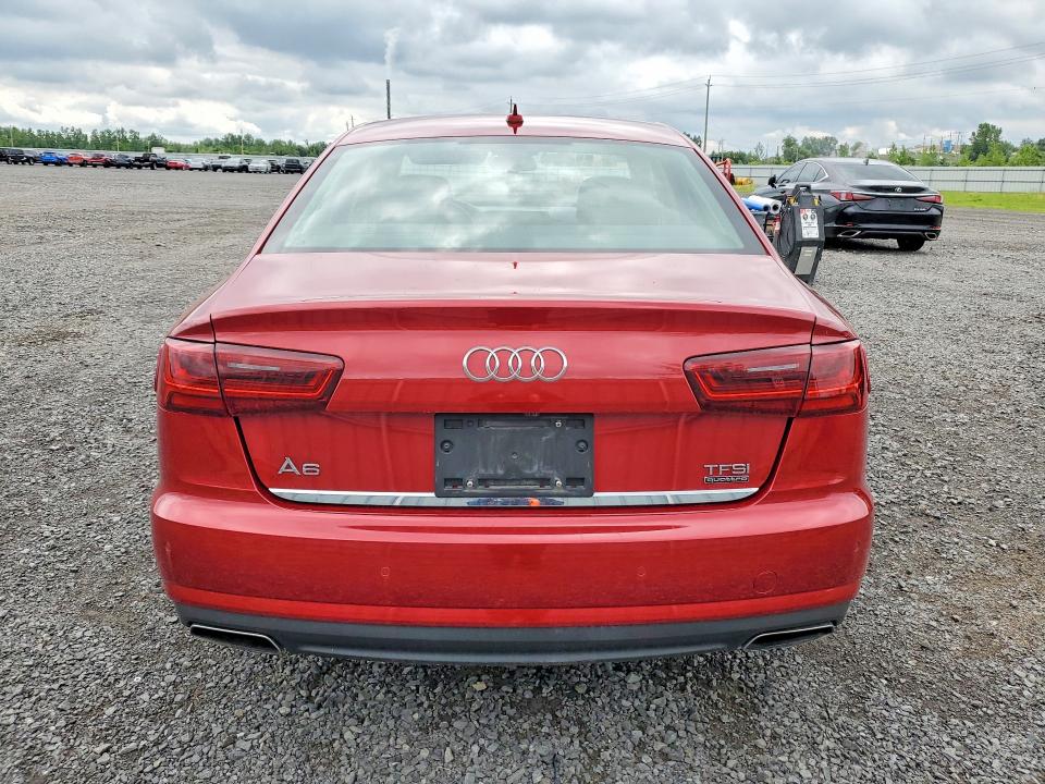 2016 Audi A6 VIN WAUHFAFC8GN073359 COPART salvage auction — SIDE, ON - PERMIT NO BRAND - UNFIT, sold $4,300 on 2026-07-16 (photo 6)
