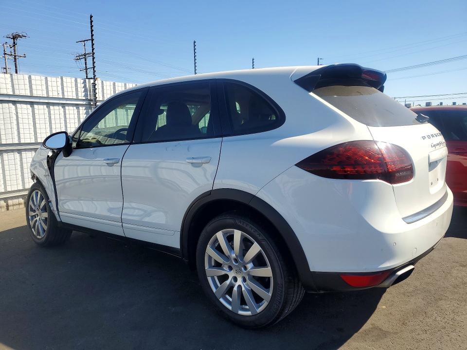 2012 Porsche Cayenne VIN WP1AE2A24CLA93947 COPART salvage auction — FRONT END, Ca - Salvage Certificate, sold $1,700 on 2026-07-29 (photo 2)