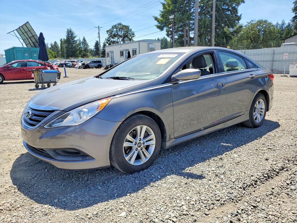 2014 Hyundai VIN 5NPEB4AC6EH862536 COPART salvage auction — VANDALISM, Wa - Bill Of Sale, sold $375 on 2026-07-02 (photo 1)
