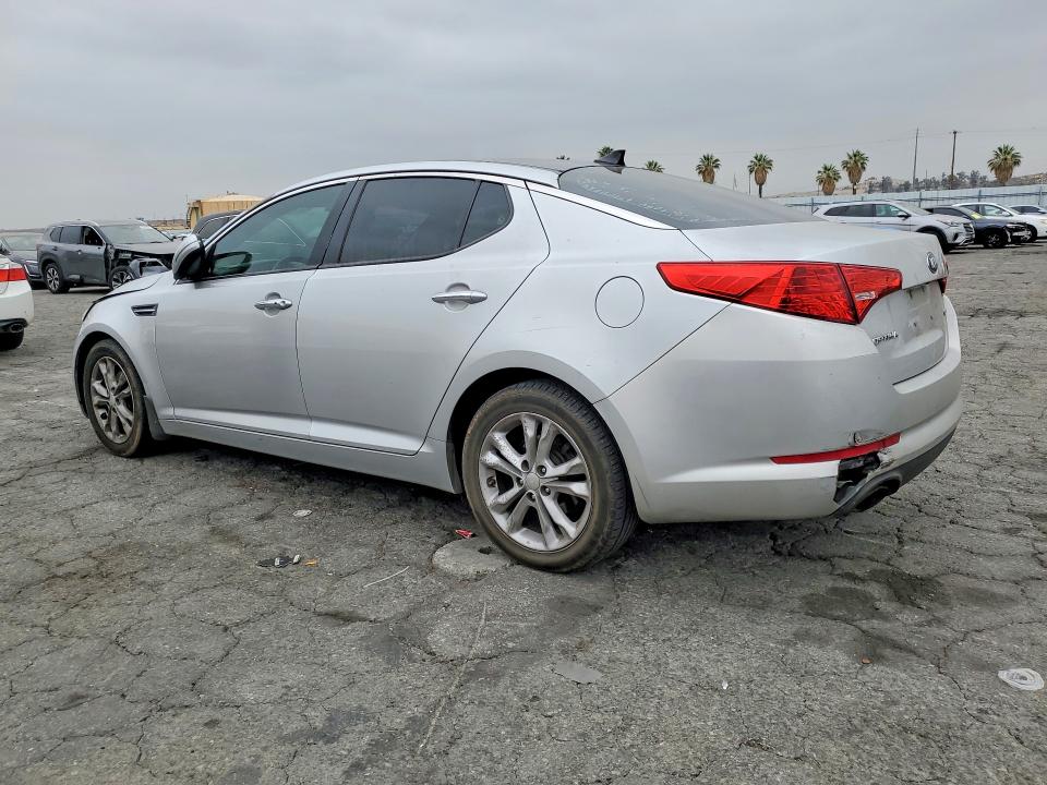 2013 Kia VIN 5XXGN4A76DG124099 COPART salvage auction — REAR END, Ca - Salvage Certificate, sold $850 on 2026-07-09 (photo 2)