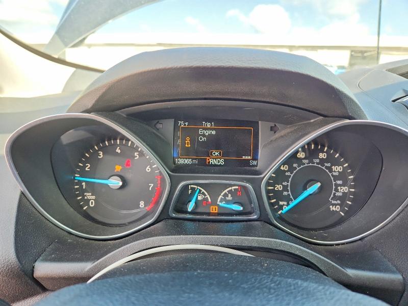 2017 Ford Escape VIN 1FMCU0F77HUE29299 COPART salvage auction — FRONT END, Tn - Salvage Certificate, sold $975 on 2026-07-02 (photo 9)