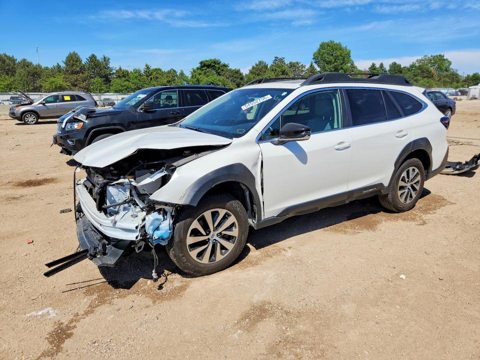 2024 Subaru Outback VIN 4S4BTAFC2R3220027 COPART salvage auction — FRONT END, Il - Salvage Certificate, sold $7,500 on 2026-07-28 (photo 1)