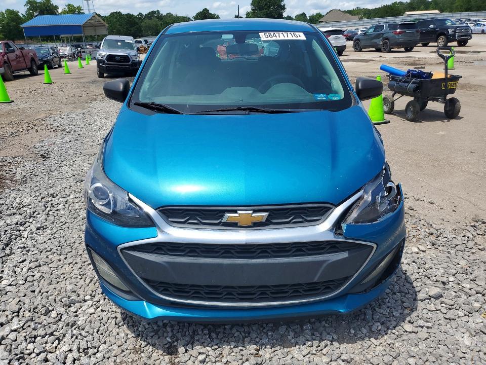 2021 Chevrolet Spark VIN KL8CA6SA8MC709226 COPART salvage auction — FRONT END, MS - CERT OF TITLE-SALVAGED, sold $1,400 on 2026-07-24 (photo 5)