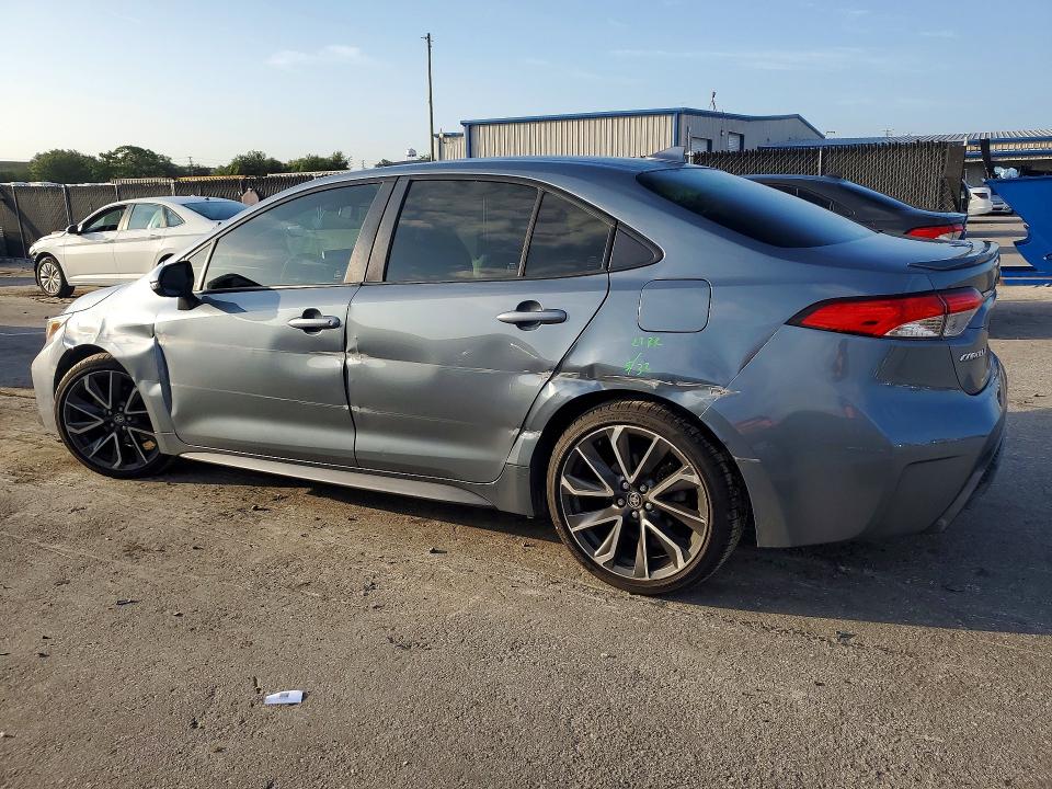 2020 Toyota Corolla VIN JTDP4RCE1LJ010730 COPART salvage auction — SIDE, Fl - Cert Of Title Slvg Rebuildable, sold $4,950 on 2026-07-02 (photo 2)