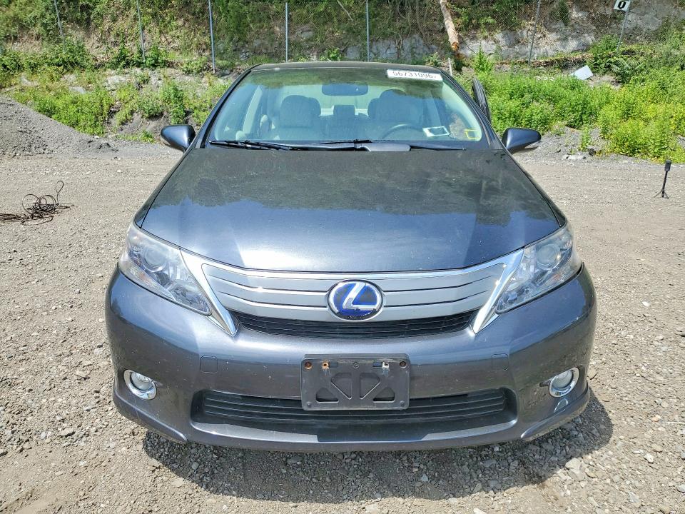2010 Lexus Hs 250h VIN JTHBB1BA0A2013995 COPART salvage auction — SIDE, NY - MV-907A SALVAGE CERTIFICATE, sold $450 on 2026-07-09 (photo 5)
