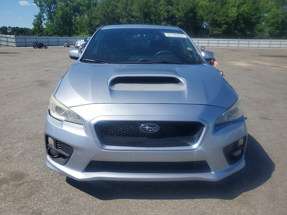 2015 Subaru Wrx VIN JF1VA1D6XF9807157 COPART salvage auction — FRONT END, Nc - Dealer Only Clean Title, sold $1,850 on 2026-07-30 (photo 5)