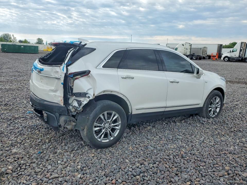 2020 Cadillac VIN 1GYKNCRS1LZ106404 COPART salvage auction — REAR END, In - Certificate Of Title, sold $4,650 on 2026-07-03 (photo 3)