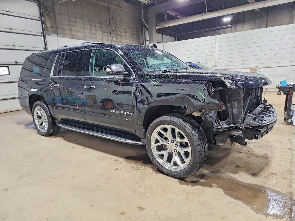 2019 Chevrolet Suburban VIN 1GNSKJKCXKR219456 COPART salvage auction — FRONT END, MN - CERT OF TITLE-SALVAGE, sold $7,900 on 2026-07-02 (photo 4)