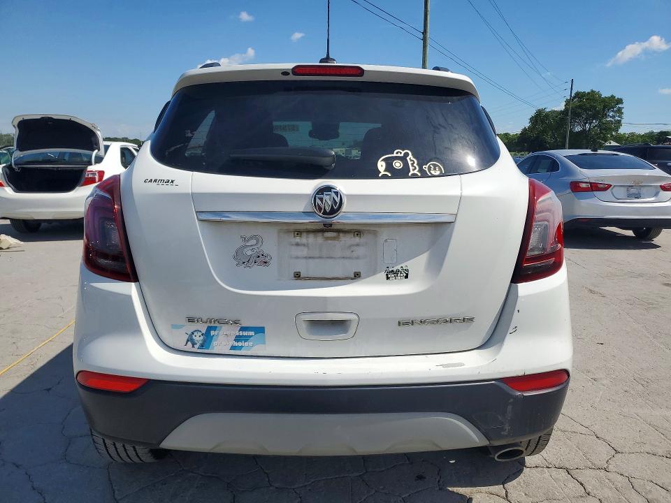 2017 Buick Encore VIN KL4CJASB6HB252778 COPART salvage auction — FRONT END, Tn - Salvage Certificate, sold $725 on 2026-07-27 (photo 6)