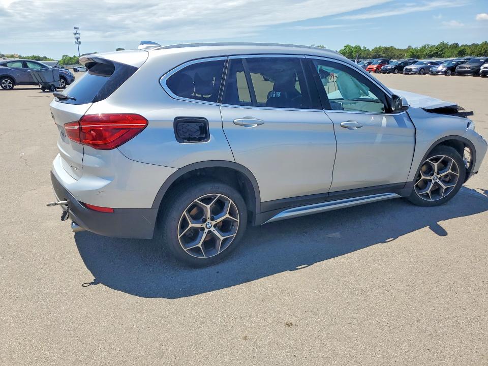 2018 BMW X1 VIN WBXHT3C38J3H30536 COPART salvage auction — FRONT END, Ny - Mv-907A Salvage Certificate, sold $1,550 on 2026-07-06 (photo 3)