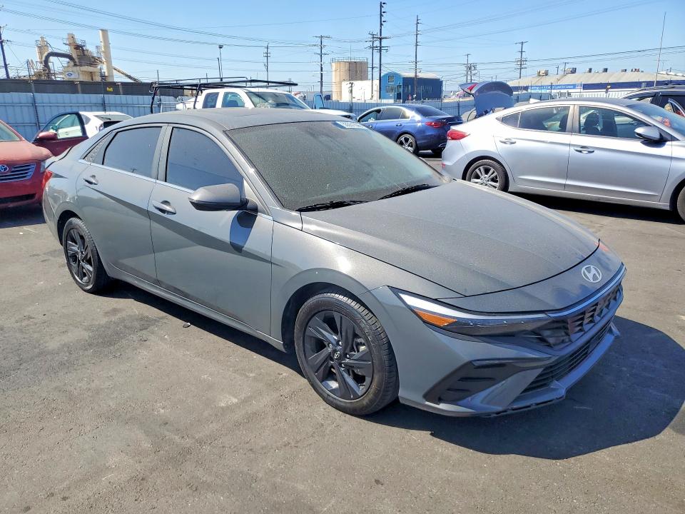 2024 Hyundai Elantra VIN KMHLN4DJ4RU105988 COPART salvage auction — REAR END, Ca - Salvage Certificate, sold $6,600 on 2026-07-20 (photo 4)