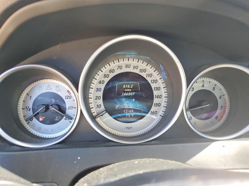 2014 Mercedes-benz C-klasse VIN WDDGF4HB0EA964213 COPART salvage auction — WATER/FLOOD, Va - Cert Of Title-Salvage Water, sold $875 on 2026-07-28 (photo 9)