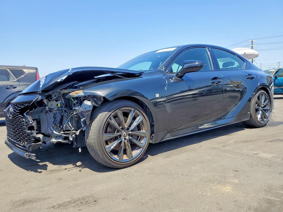 2025 Lexus Is VIN JTHGZ1B26S5084984 COPART salvage auction — FRONT END, Ca - Salvage Certificate, sold $17,300 on 2026-07-06 (photo 1)