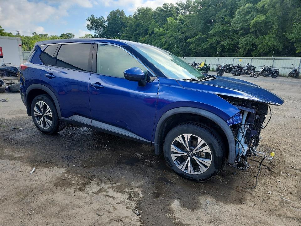 2021 Nissan Rogue VIN 5N1AT3BA2MC760109 COPART salvage auction — FRONT END, La - Cert Of Title-Salvage, sold $4,550 on 2026-07-09 (photo 4)