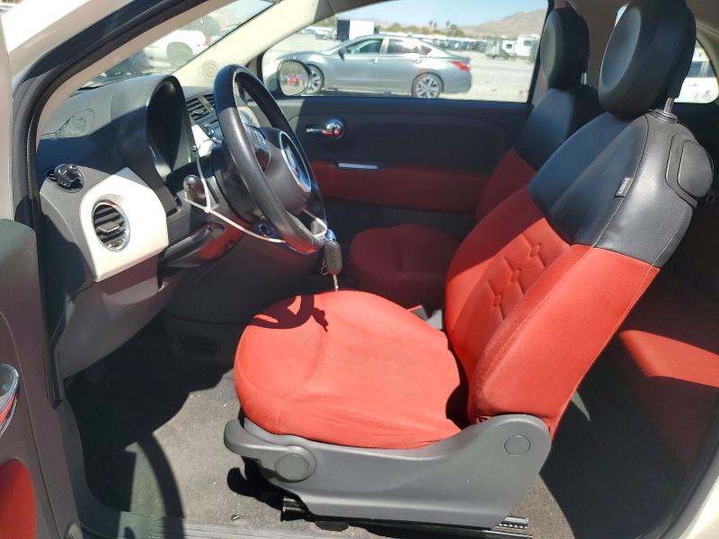 2012 Fiat VIN 3C3CFFAR9CT349018 COPART salvage auction — REAR END, Id - Salvage Certificate Of Title, sold $550 on 2026-09-08 (photo 7)