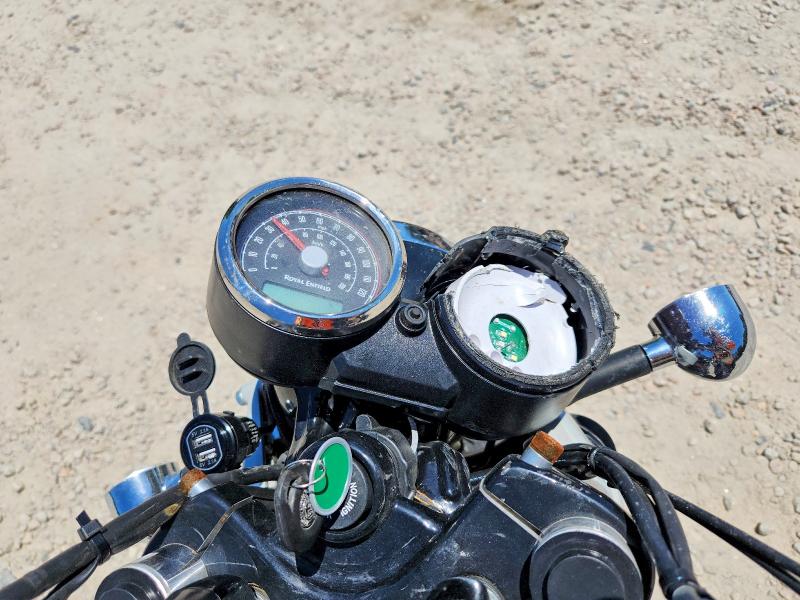 2023 Royal enfield motors Int 650 VIN ME3FPN47XPK701307 COPART salvage auction — ALL OVER, NC - SALVAGE CERTIFICATE OF TITLE, sold $375 on 2026-07-16 (photo 7)