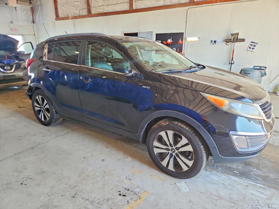2013 Kia Sportage VIN KNDPCCA24D7411230 COPART salvage auction — REAR END, Ky - Cert Of Title-Salvage, sold $1,850 on 2026-07-27 (photo 4)