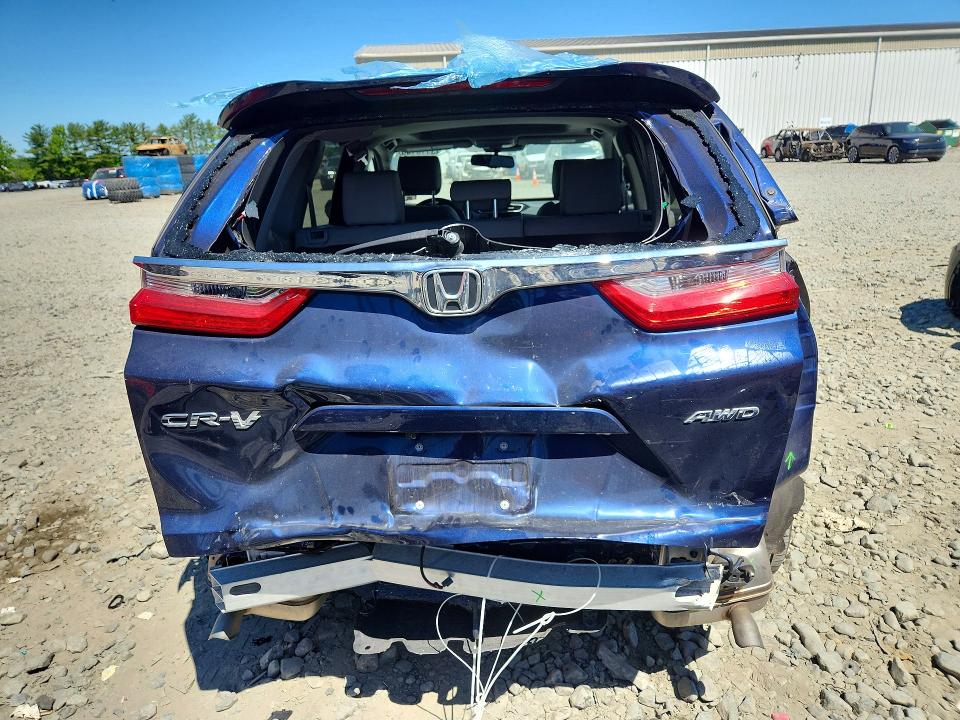 2019 Honda Cr-v VIN 7FARW2H88KE051282 COPART salvage auction — REAR END, Nj - Cert Of Title-Salvage, sold $6,900 on 2026-07-15 (photo 6)