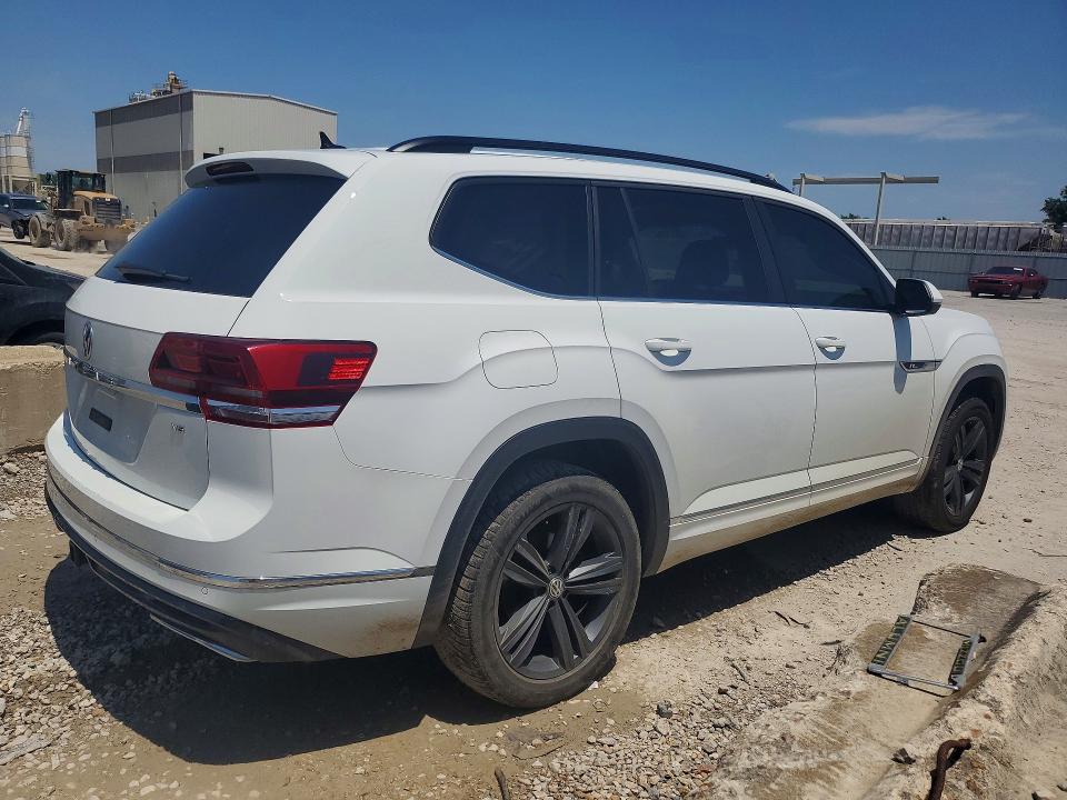 2020 Volkswagen Atlas VIN 1V2FR2CA7LC502988 COPART salvage auction — SIDE, MO - SALVAGE CERTIFICATE OF TITLE, sold $6,000 on 2026-09-08 (photo 3)