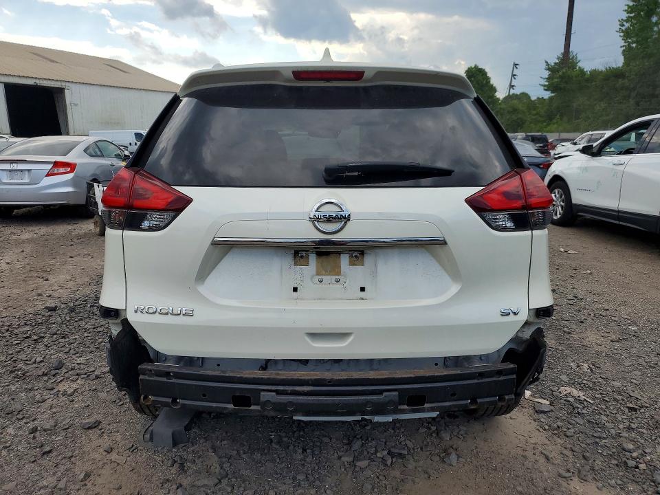 2019 Nissan Rogue VIN JN8AT2MT6KW250293 COPART salvage auction — VANDALISM, Pa - Certificate Of Salvage, sold $1,800 on 2026-07-13 (photo 6)