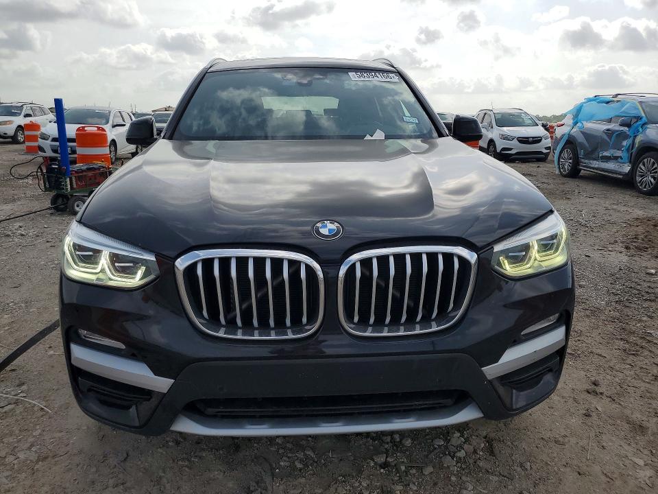 2021 BMW X3 VIN 5UXTY3C01M9F84219 COPART salvage auction — FRONT END, TX - SALVAGE VEHICLE TITLE (P), sold $6,100 on 2026-07-13 (photo 5)