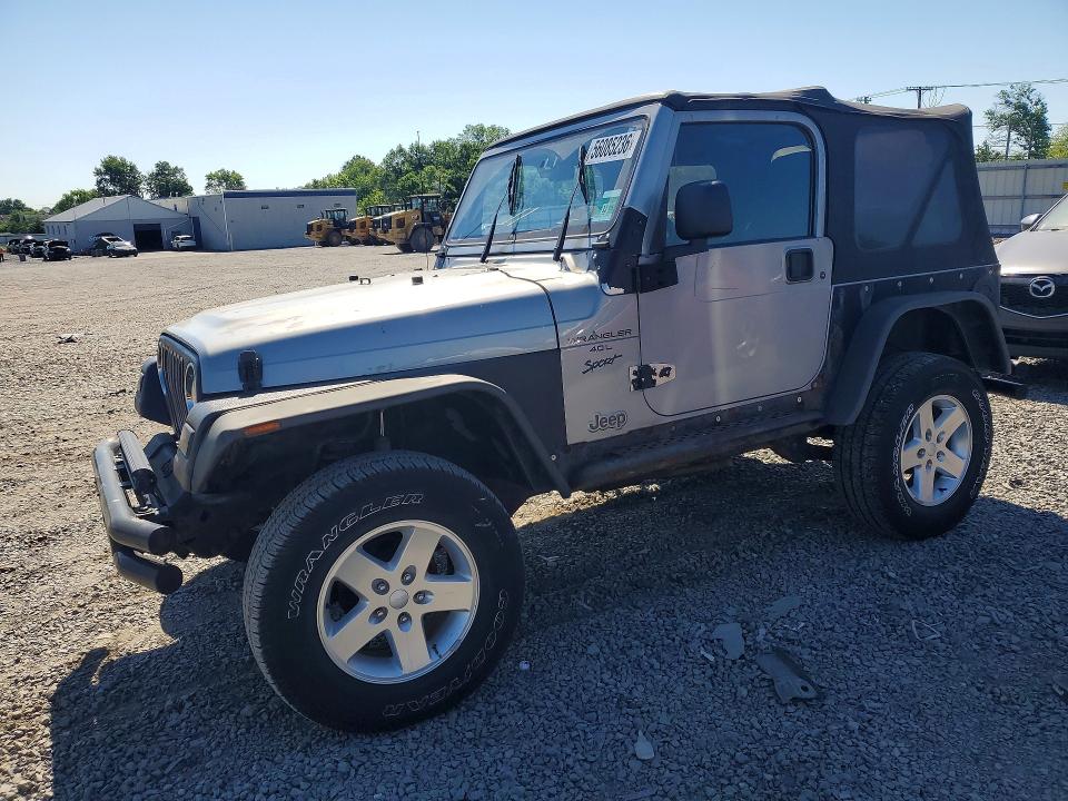 2001 Jeep Wrangler / VIN 1J4FA49S01P357071 COPART salvage auction — MINOR DENT/SCRATCHES, NJ - CERTIFICATE OF TITLE, sold $700 on 2026-07-21 (photo 1)