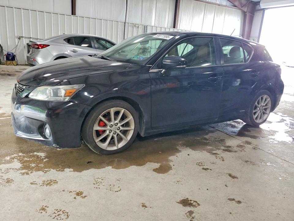 2012 Lexus Ct VIN JTHKD5BH6C2095099 COPART salvage auction — FRONT END, Pa - Cert Of Title, sold $2,500 on 2026-07-15 (photo 1)