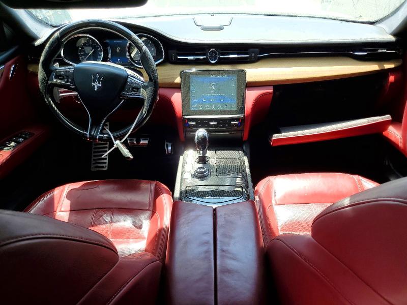 2017 Maserati Quattroporte VIN ZAM56RPS4H1235504 COPART salvage auction — MINOR DENT/SCRATCHES, Ca - Dis/Dlr/Exp Only Clean Title, sold $7,100 on 2026-07-09 (photo 8)