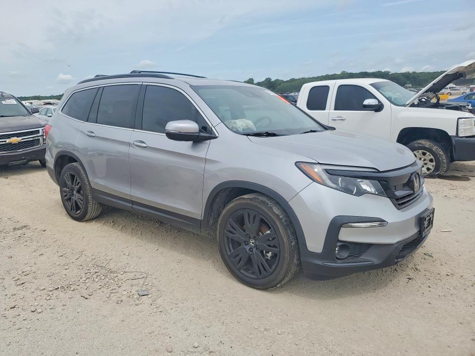 2021 Honda Pilot VIN 5FNYF5H24MB032283 COPART salvage auction — UNDERCARRIAGE, Mo - Salvage Certificate Of Title, sold $7,000 on 2026-07-28 (photo 4)