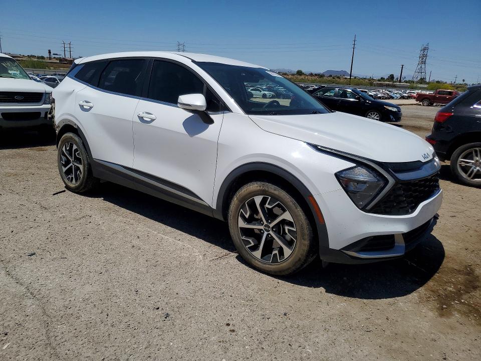 2023 Kia Sportage VIN 5XYK33AF4PG108162 COPART salvage auction — REAR END, Az - Cert Of Title - Salvage, sold $6,100 on 2026-07-06 (photo 4)
