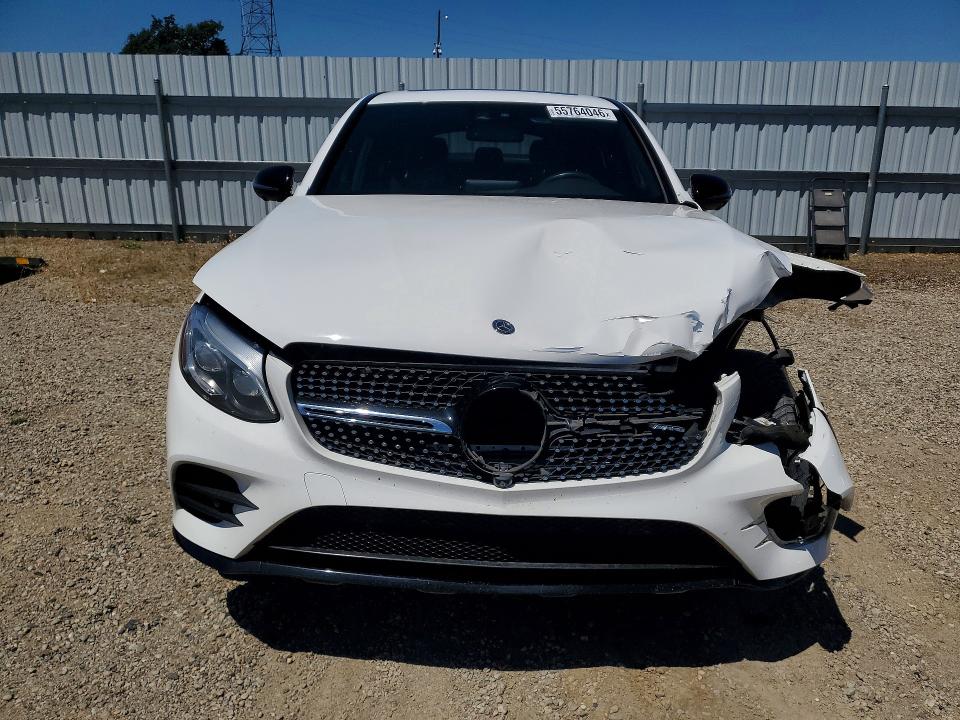 2019 Mercedes-benz Glc VIN WDC0J6EB4KF664029 COPART salvage auction — FRONT END, Ca - Salvage Certificate, sold $14,600 on 2026-07-06 (photo 5)