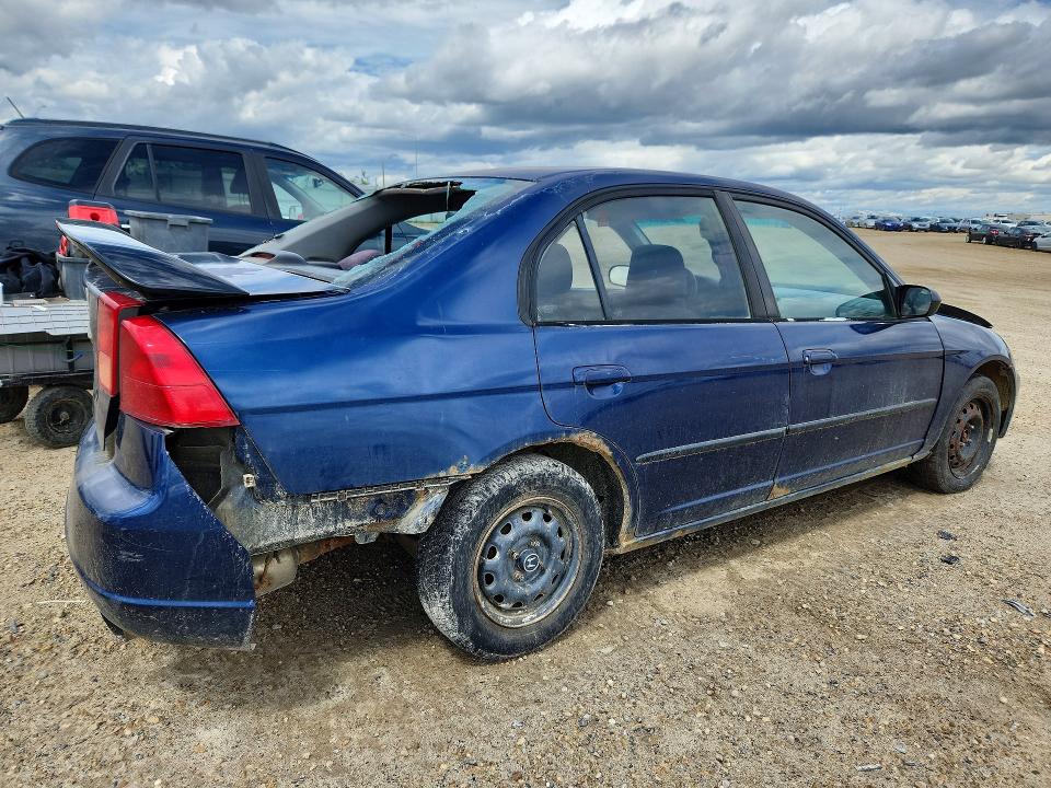 2002 Honda Civic VIN 2HGES15432H900103 COPART salvage auction — REAR END, Ab - Bos - Salvage, sold $225 on 2026-07-09 (photo 3)
