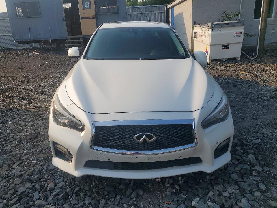 2016 Infiniti Q50 VIN JN1FV7AR6GM450596 COPART salvage auction — SIDE, NY - MV-907A SALVAGE CERTIFICATE, sold $3,100 on 2026-07-14 (photo 5)