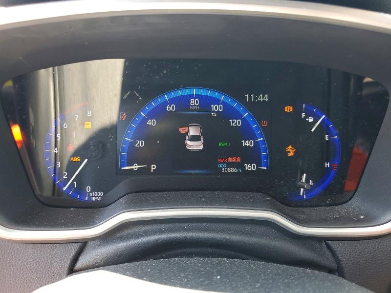 2020 Toyota Corolla VIN JTDFPRAE6LJ002886 COPART salvage auction — FRONT END, Ny - Mv-907A Salvage Certificate, sold $5,700 on 2026-07-09 (photo 9)